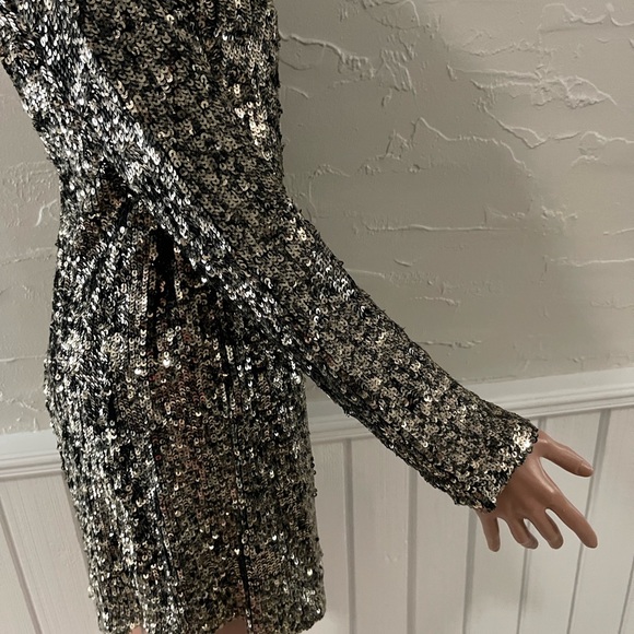 Free people tarnished gold sequined tunic - Picture 6 of 8